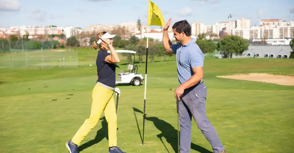 2 man golf scramble rules